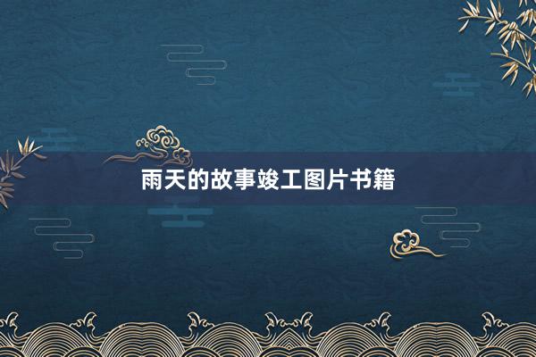 雨天的故事竣工图片书籍